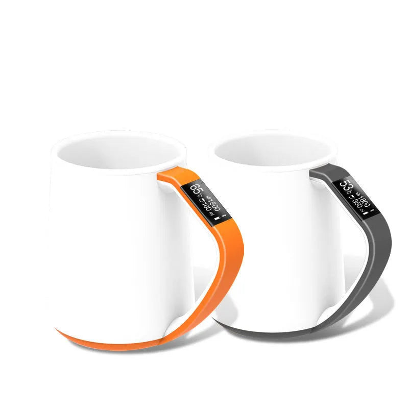 High-end Intelligent LED Screen Bone China Water Cup - Bellarte Enchanté High-end Intelligent LED Screen Bone China Water Cup